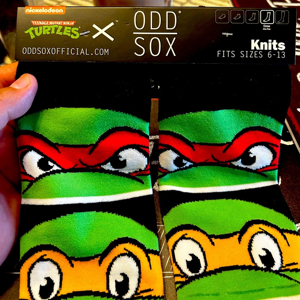 TMNT socks 🧦